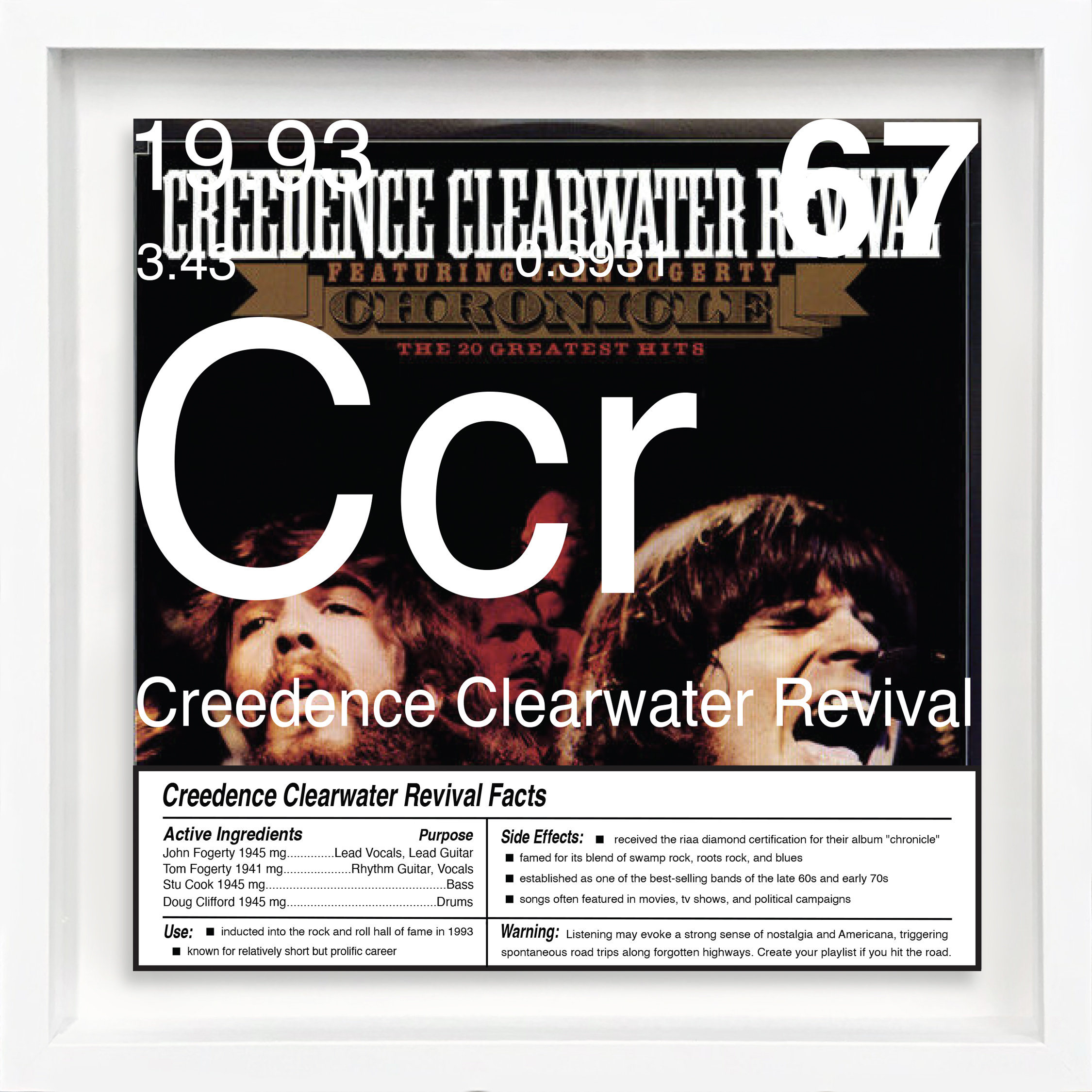 Creedence Clearwater Revival artwork